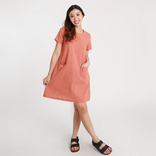 Load image into Gallery viewer, Clara Short Dress - Peach