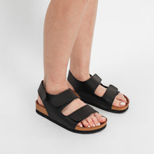 Load image into Gallery viewer, EVL Women's Closed Back Sandals - Black
