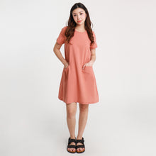 Load image into Gallery viewer, Clara Short Dress - Peach