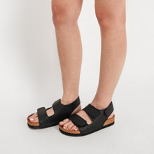 Load image into Gallery viewer, EVL Women's Closed Back Sandals - Black