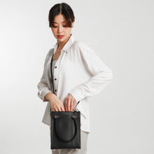 Load image into Gallery viewer, EVL Vertical Tote Bag - Black