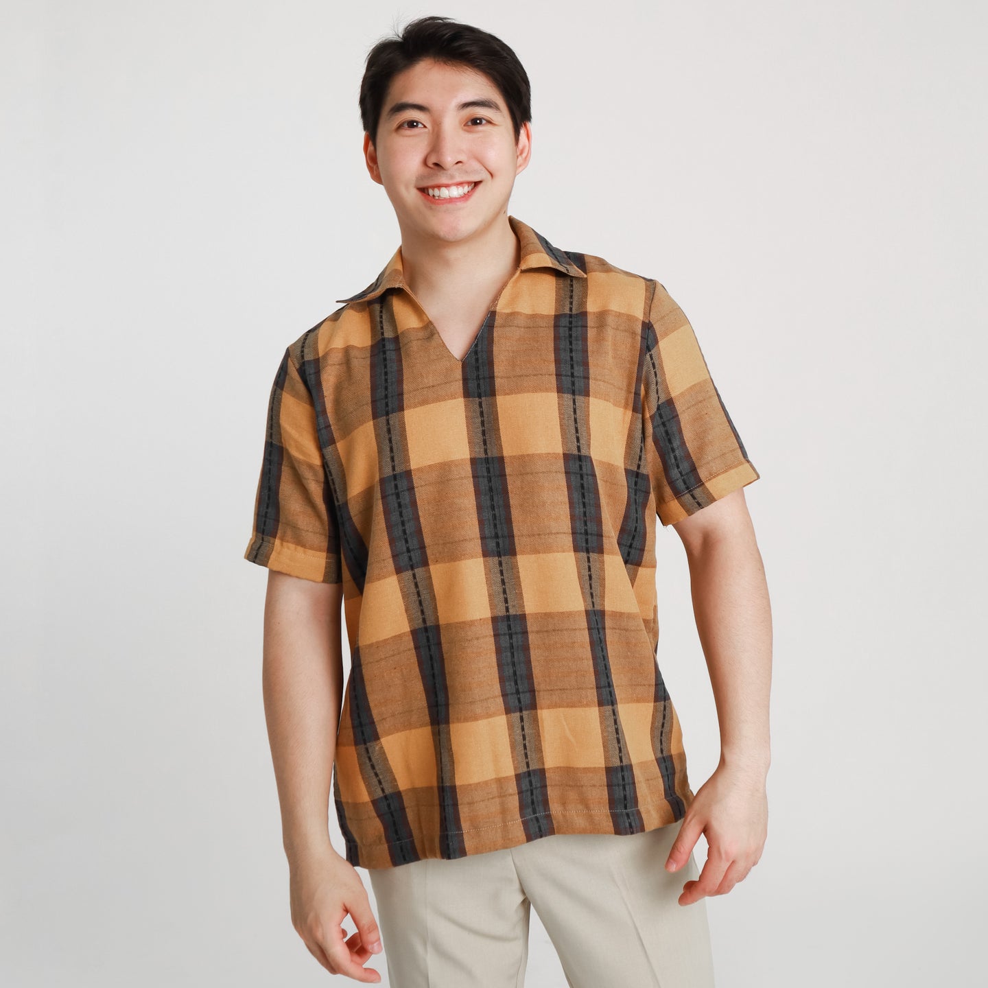 Cotton Plaid Shirt - Raul