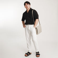 Load image into Gallery viewer, Stretchable Waffle Pants - White

