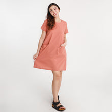 Load image into Gallery viewer, Clara Short Dress - Peach