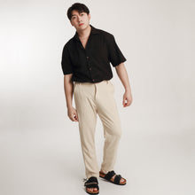 Load image into Gallery viewer, Stretchable Waffle Pants - Beige
