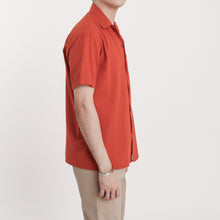 Load image into Gallery viewer, Cuban Linen Polo - Rust