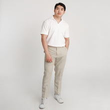 Load image into Gallery viewer, Waffle Ease Polo Shirt - White
