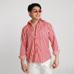 Ultra Linen Long Sleeves - Red