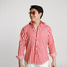 Load image into Gallery viewer, Ultra Linen Long Sleeves - Red
