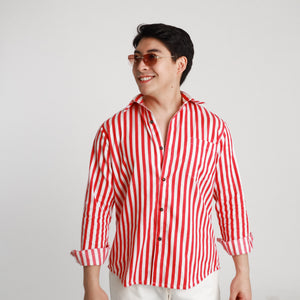 Ultra Linen Long Sleeves - Red