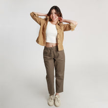 Load image into Gallery viewer, Tailored Corduroy Jacket - Khaki