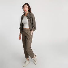 Load image into Gallery viewer, Tailored Corduroy Jacket - Fatigue Green