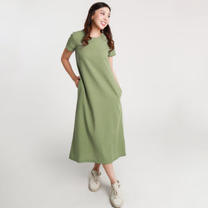 Rebeca Long Dress - Green