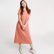 Load image into Gallery viewer, Rebeca Long Dress - Peach
