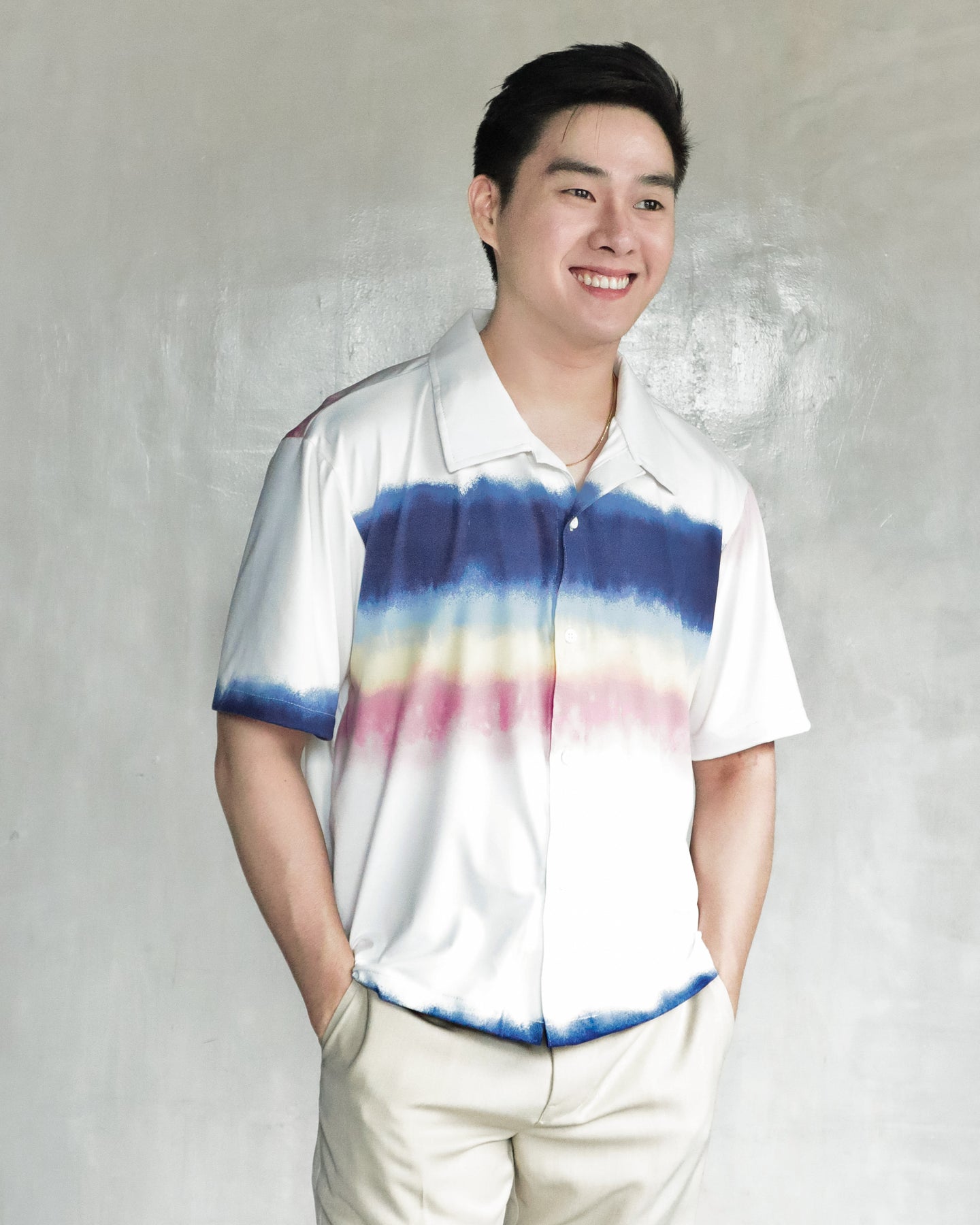 Ultra Boxy Cropped Polo - Geronimo (Random Pattern)