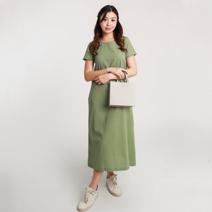 Rebeca Long Dress - Green