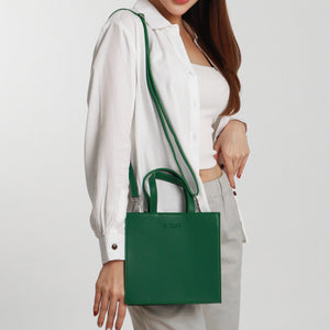 EVL Square Bag - Emerald