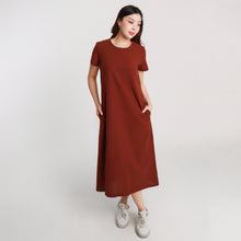 Load image into Gallery viewer, Rebeca Long Dress - Dark Brown
