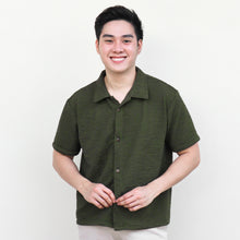 Load image into Gallery viewer, Ultra Boxy Cropped Polo - Victor (Army Green)
