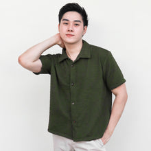 Load image into Gallery viewer, Ultra Boxy Cropped Polo - Victor (Army Green)
