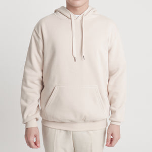 Premium Pullover Hoodie - Beige