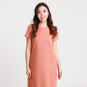 Rebeca Long Dress - Peach