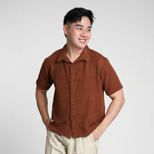 Load image into Gallery viewer, Ultra Boxy Cropped Polo - Victor (Dark Brown)
