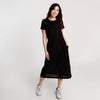 Rebeca Long Dress - Black