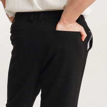 Load image into Gallery viewer, Stretchable Waffle Pants - Black
