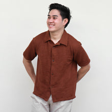 Load image into Gallery viewer, Ultra Boxy Cropped Polo - Victor (Dark Brown)
