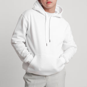 Premium Pullover Hoodie - White