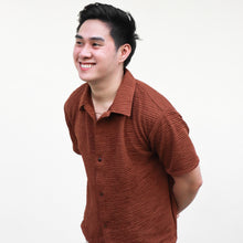 Load image into Gallery viewer, Ultra Boxy Cropped Polo - Victor (Dark Brown)
