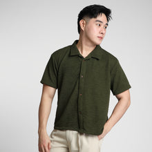 Load image into Gallery viewer, Ultra Boxy Cropped Polo - Victor (Army Green)
