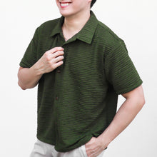 Load image into Gallery viewer, Ultra Boxy Cropped Polo - Victor (Army Green)
