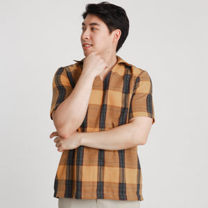 Cotton Plaid Shirt - Raul