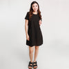 Clara Short Dress - Black