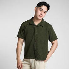 Load image into Gallery viewer, Ultra Boxy Cropped Polo - Victor (Army Green)
