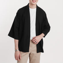 Load image into Gallery viewer, Ultra Linen Kimono - Black

