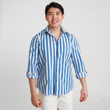 Load image into Gallery viewer, Ultra Linen Long Sleeves - Blue

