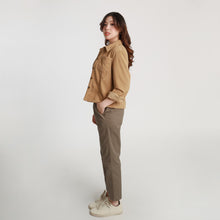 Load image into Gallery viewer, Tailored Corduroy Jacket - Khaki
