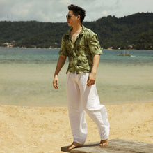Load image into Gallery viewer, Ultra Linen Pants - White
