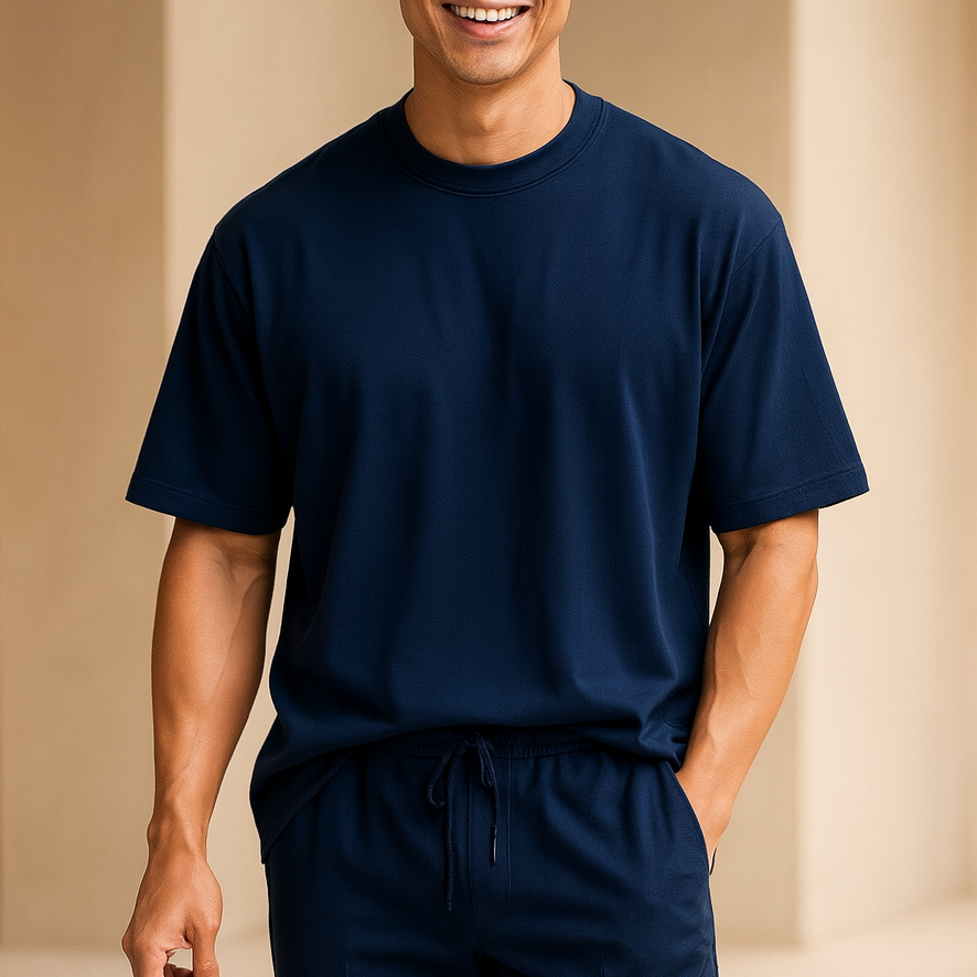 Urban Loft Tee - Navy Blue