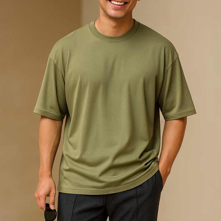 Urban Loft Tee - Olive Green