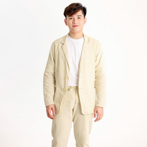 Ultra Linen Coat - Cream