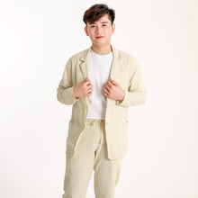 Load image into Gallery viewer, Ultra Linen Coat - Cream
