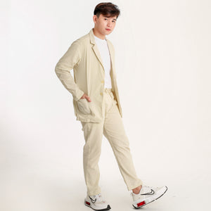 Ultra Linen Coat - Cream