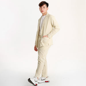 Ultra Linen Coat - Cream