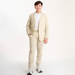 Ultra Linen Coat - Cream