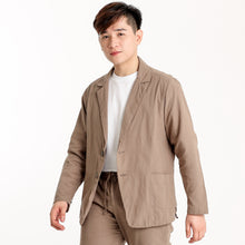 Load image into Gallery viewer, Ultra Linen Coat - Dark Taupe
