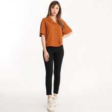 Load image into Gallery viewer, Women&#39;s Premium Polo - Rust
